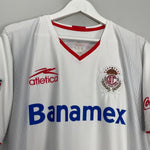 Shop 2007/08 DEPORTIVO TOLUCA AWAY SHIRT (L) ATLETICA, classic football shirts, vintage football shirts & retro soccer jerseys at Cult Kits