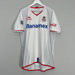 Shop 2007/08 DEPORTIVO TOLUCA AWAY SHIRT (L) ATLETICA, classic football shirts, vintage football shirts & retro soccer jerseys at Cult Kits