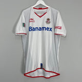 Shop 2007/08 DEPORTIVO TOLUCA AWAY SHIRT (L) ATLETICA, classic football shirts, vintage football shirts & retro soccer jerseys at Cult Kits