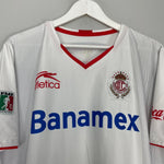 Shop 2007/08 DEPORTIVO TOLUCA AWAY SHIRT (L) ATLETICA, classic football shirts, vintage football shirts & retro soccer jerseys at Cult Kits