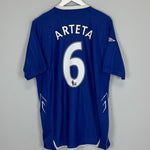 Shop 2007/08 EVERTON ARTETA #6 HOME SHIRT (XL) UMBRO, classic football shirts, vintage football shirts & retro soccer jerseys at Cult Kits