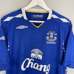 Shop 2007/08 EVERTON ARTETA #6 HOME SHIRT (XL) UMBRO, classic football shirts, vintage football shirts & retro soccer jerseys at Cult Kits