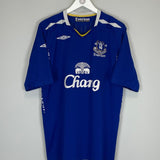 Shop 2007/08 EVERTON ARTETA #6 HOME SHIRT (XL) UMBRO, classic football shirts, vintage football shirts & retro soccer jerseys at Cult Kits