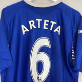 Shop 2007/08 EVERTON ARTETA #6 HOME SHIRT (XL) UMBRO, classic football shirts, vintage football shirts & retro soccer jerseys at Cult Kits