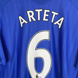 Shop 2007/08 EVERTON ARTETA #6 HOME SHIRT (XL) UMBRO, classic football shirts, vintage football shirts & retro soccer jerseys at Cult Kits