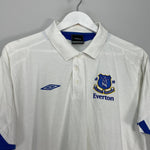 Shop 2007/08 EVERTON POLO SHIRT (L) UMBRO, classic football shirts, vintage football shirts & retro soccer jerseys at Cult Kits