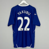 Shop 2007/08 EVERTON YAKUBU #22 HOME SHIRT (L) UMBRO, classic football shirts, vintage football shirts & retro soccer jerseys at Cult Kits