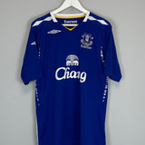 Shop 2007/08 EVERTON YAKUBU #22 HOME SHIRT (L) UMBRO, classic football shirts, vintage football shirts & retro soccer jerseys at Cult Kits
