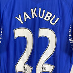 Shop 2007/08 EVERTON YAKUBU #22 HOME SHIRT (L) UMBRO, classic football shirts, vintage football shirts & retro soccer jerseys at Cult Kits