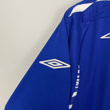 Shop 2007/08 EVERTON YAKUBU #22 HOME SHIRT (L) UMBRO, classic football shirts, vintage football shirts & retro soccer jerseys at Cult Kits