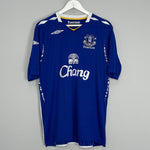 Shop 2007/08 EVERTON YAKUBU #22 HOME SHIRT (L) UMBRO, classic football shirts, vintage football shirts & retro soccer jerseys at Cult Kits