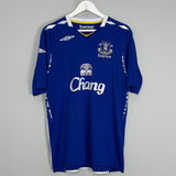 Shop 2007/08 EVERTON YAKUBU #22 HOME SHIRT (L) UMBRO, classic football shirts, vintage football shirts & retro soccer jerseys at Cult Kits