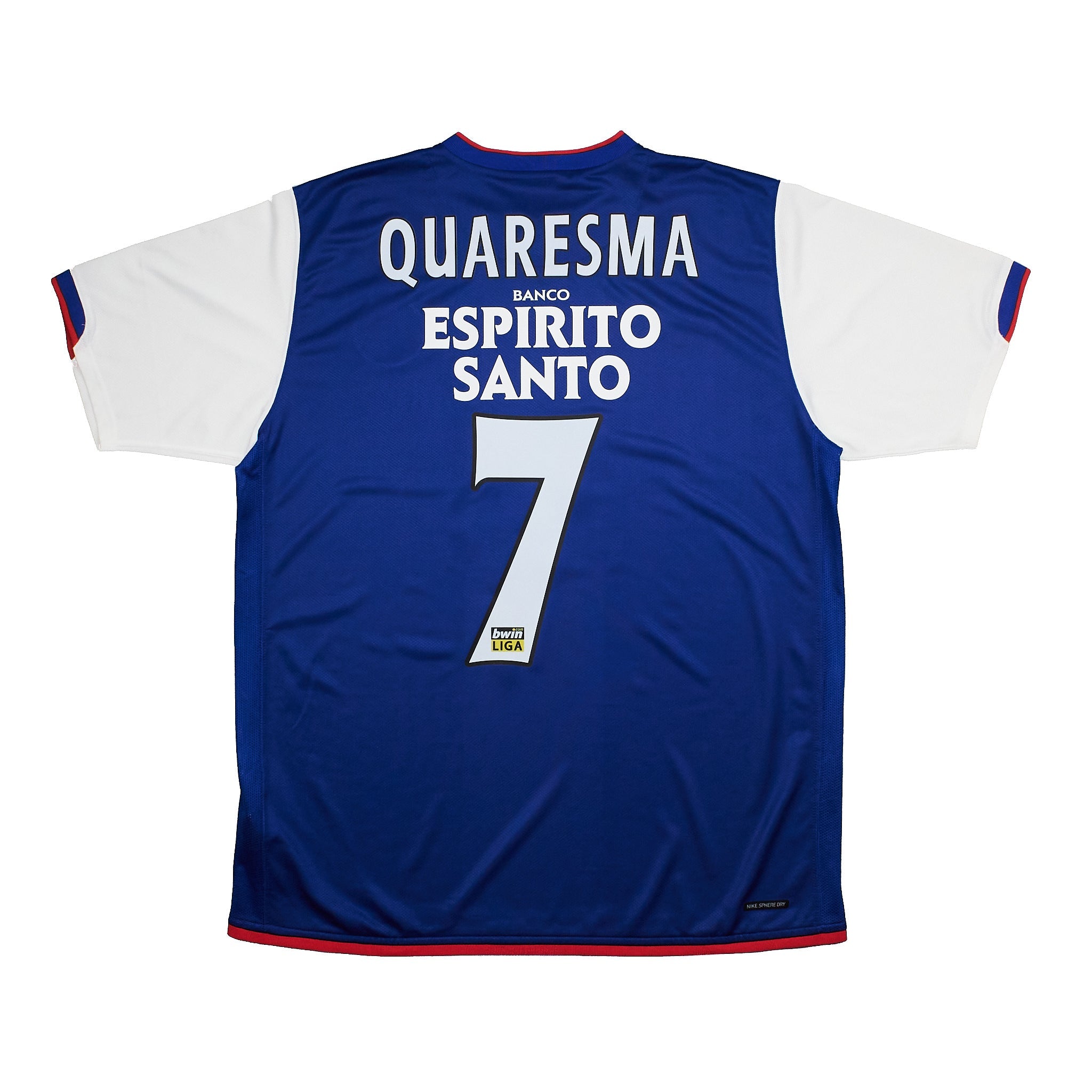 Buy 2007/08 FC Porto Quaresma 7 Home Shirt (XL) Nike ~ Free worldwide shipping ~ Authentic Vintage Football Shirts from Cult Kits