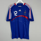 Shop 2007/08 FRANCE HENRY #12 HOME SHIRT (L) ADIDAS, classic football shirts, vintage football shirts & retro soccer jerseys at Cult Kits