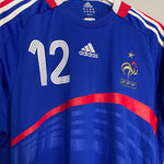 Shop 2007/08 FRANCE HENRY #12 HOME SHIRT (M) ADIDAS, classic football shirts, vintage football shirts & retro soccer jerseys at Cult Kits