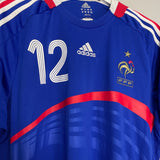Shop 2007/08 FRANCE HENRY #12 HOME SHIRT (M) ADIDAS, classic football shirts, vintage football shirts & retro soccer jerseys at Cult Kits
