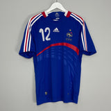 Shop 2007/08 FRANCE HENRY #12 HOME SHIRT (M) ADIDAS, classic football shirts, vintage football shirts & retro soccer jerseys at Cult Kits
