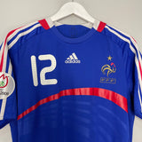 Shop 2007/08 FRANCE HENRY #12 HOME SHIRT (M) ADIDAS, classic football shirts, vintage football shirts & retro soccer jerseys at Cult Kits