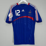 Shop 2007/08 FRANCE HENRY #12 HOME SHIRT (M) ADIDAS, classic football shirts, vintage football shirts & retro soccer jerseys at Cult Kits
