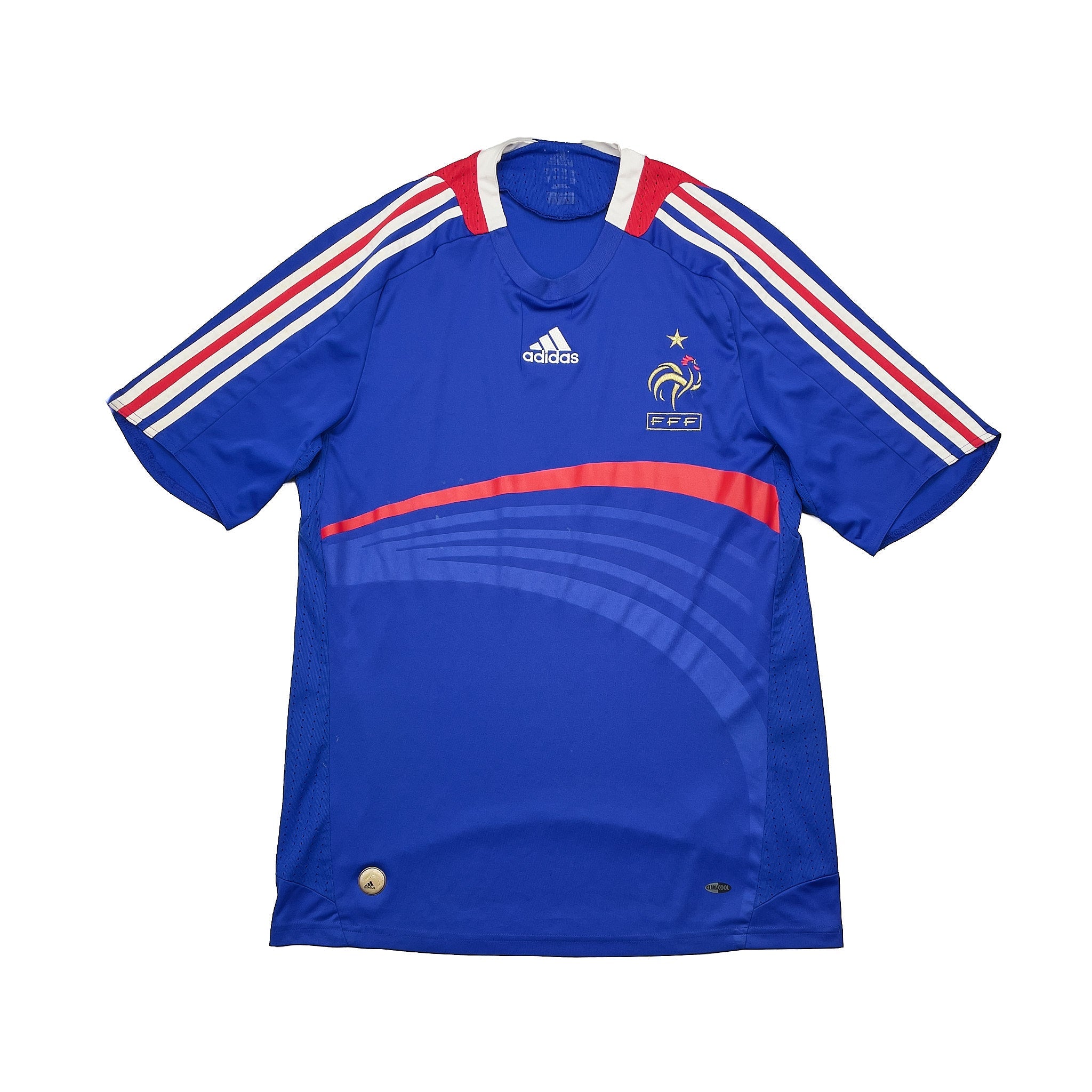 Buy 2007/08 France Home Shirt (M) Adidas ~ Free worldwide shipping ~ Authentic Vintage Football Shirts from Cult Kits