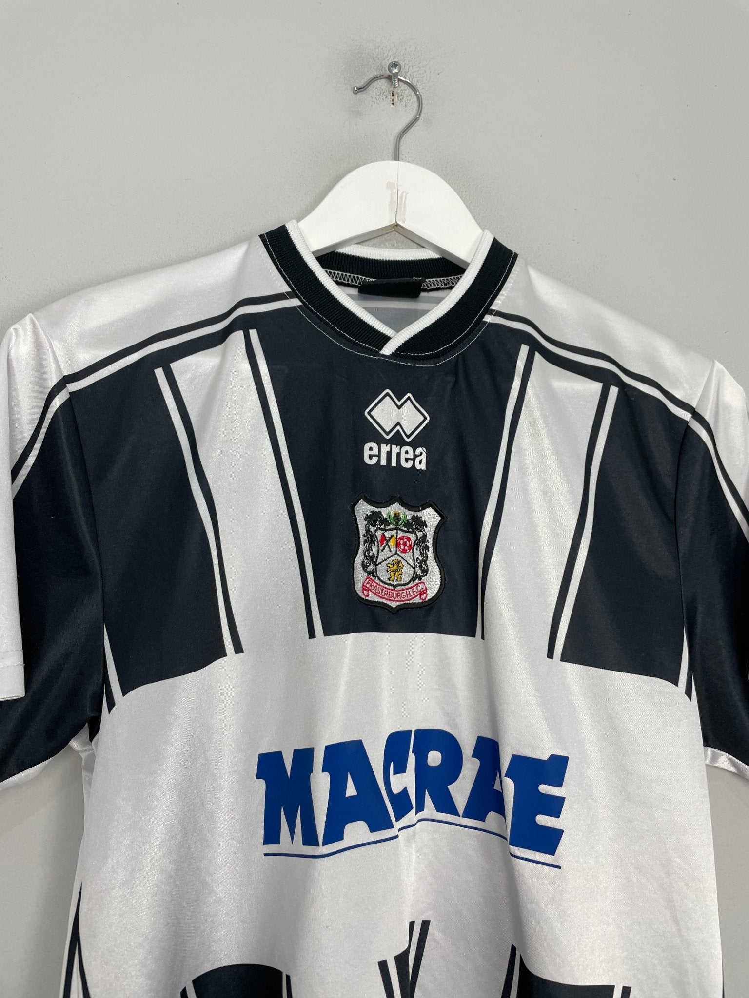 Shop 2007/08 FRASERBURGH #23 HOME SHIRT (S) ERREA, classic football shirts, vintage football shirts & retro soccer jerseys at Cult Kits