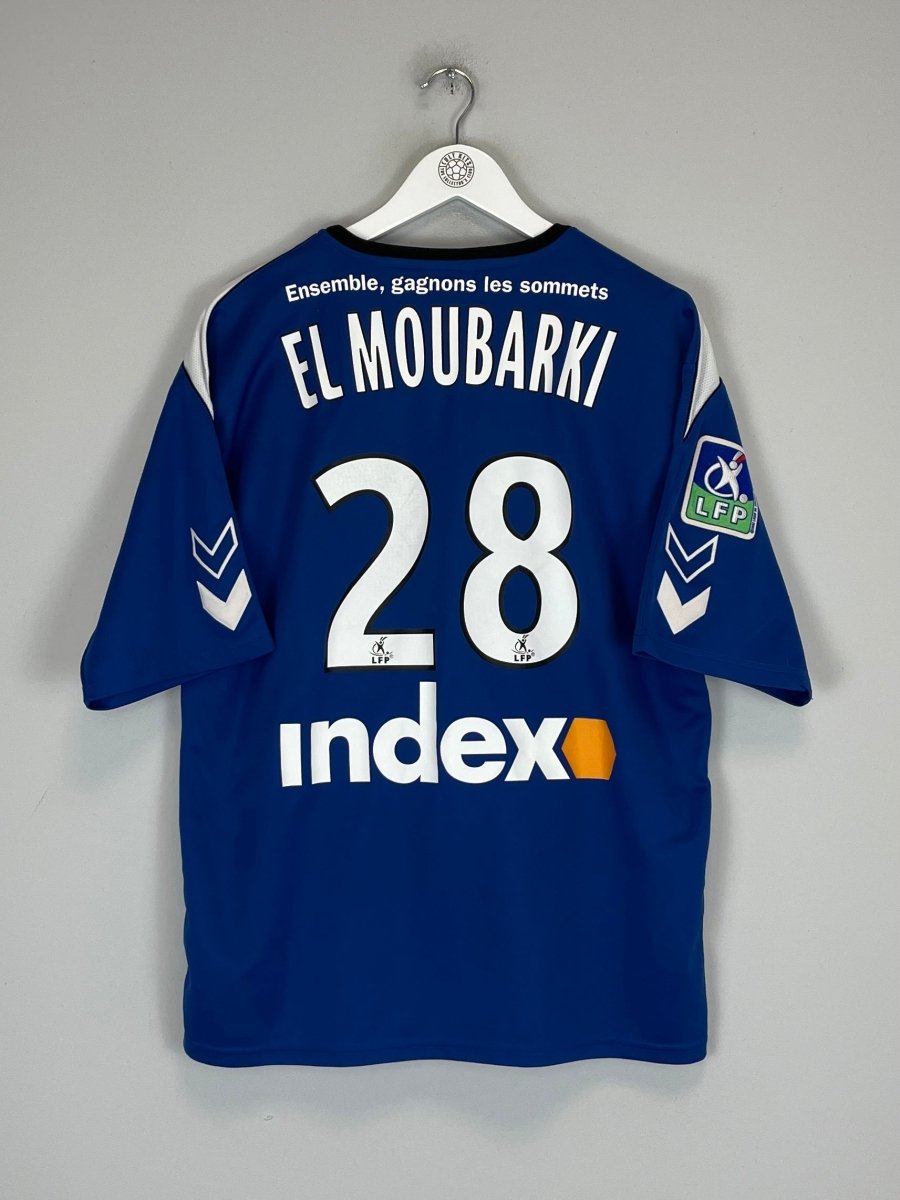 2007/08 GRENOBLE EL MOUBARKI 28 *MATCH ISSUE* HOME SHIRT (L) HUMMEL - Cult Kits - Large - Buy Vintage Football Shirts, Authentic Retro Football Shirts For Sale, Classic Football Shirts & Soccer Jersey