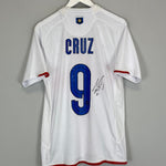 Shop 2007/08 INTER MILAN CRUZ #9 *SIGNED* CENTENARY AWAY SHIRT (M) NIKE, classic football shirts, vintage football shirts & retro soccer jerseys at Cult Kits