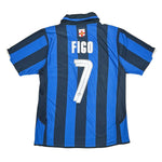 Buy 2007/08 INTER MILAN FIGO 7 *CENTENARY* HOME SHIRT (M) NIKE ~ Free worldwide shipping available ~ Authentic Vintage Football Shirts from Cult Kits