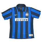 Buy 2007/08 INTER MILAN FIGO 7 *CENTENARY* HOME SHIRT (M) NIKE ~ Free worldwide shipping available ~ Authentic Vintage Football Shirts from Cult Kits