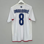 Shop 2007/08 INTER MILAN IBRAHIMOVIC #8 *CENTENARY* AWAY SHIRT (L) NIKE, classic football shirts, vintage football shirts & retro soccer jerseys at Cult Kits