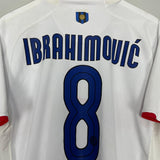 Shop 2007/08 INTER MILAN IBRAHIMOVIC #8 *CENTENARY* AWAY SHIRT (L) NIKE, classic football shirts, vintage football shirts & retro soccer jerseys at Cult Kits