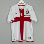 Shop 2007/08 INTER MILAN IBRAHIMOVIC #8 *CENTENARY* AWAY SHIRT (L) NIKE, classic football shirts, vintage football shirts & retro soccer jerseys at Cult Kits