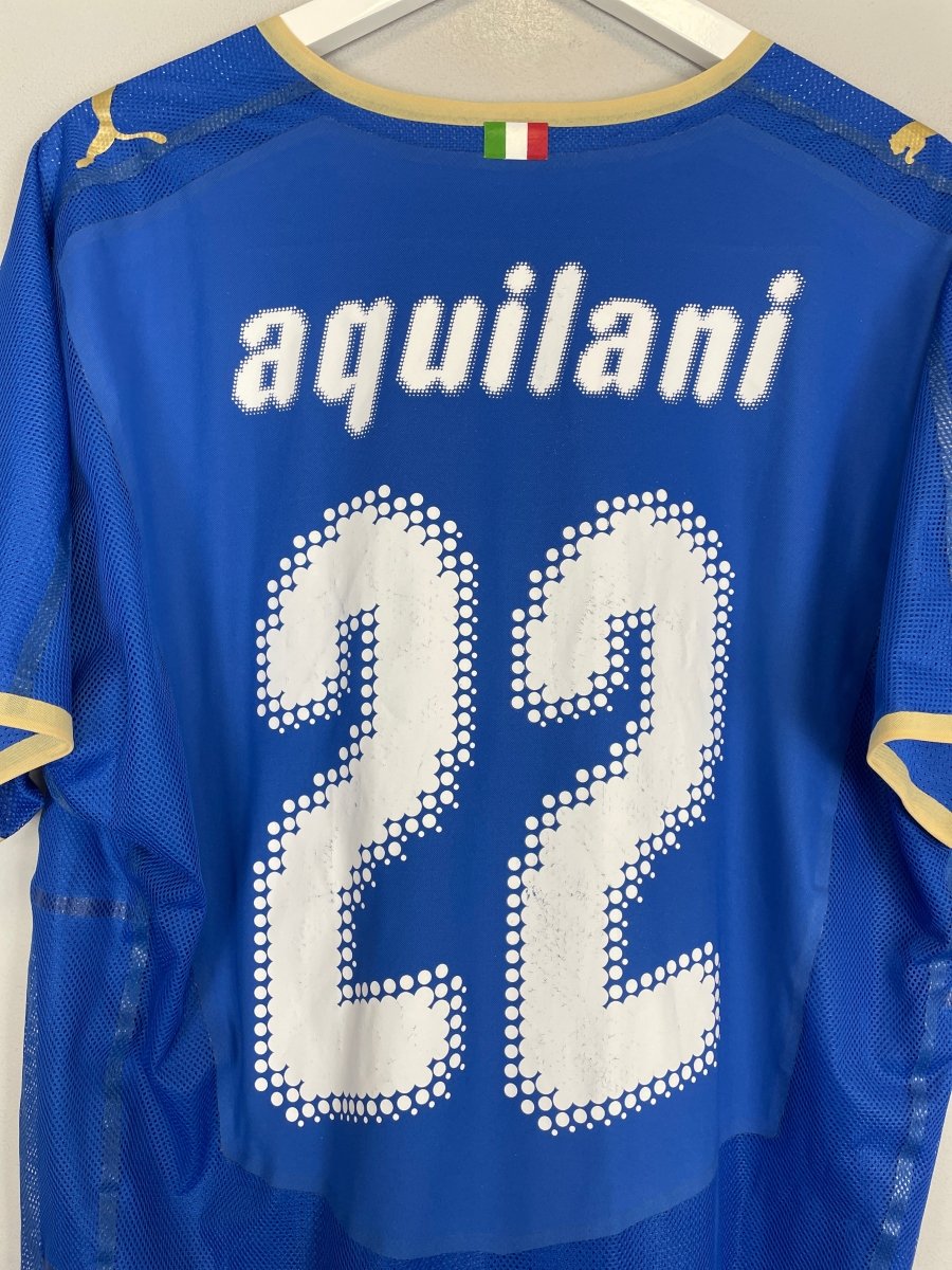 2007/08 ITALY AQUILANI 22 *PLAYER ISSUE* HOME SHIRT (XXL) PUMA - Cult Kits - XXL - Buy Vintage Football Shirts, Authentic Retro Football Shirts For Sale, Classic Football Shirts & Soccer Jersey