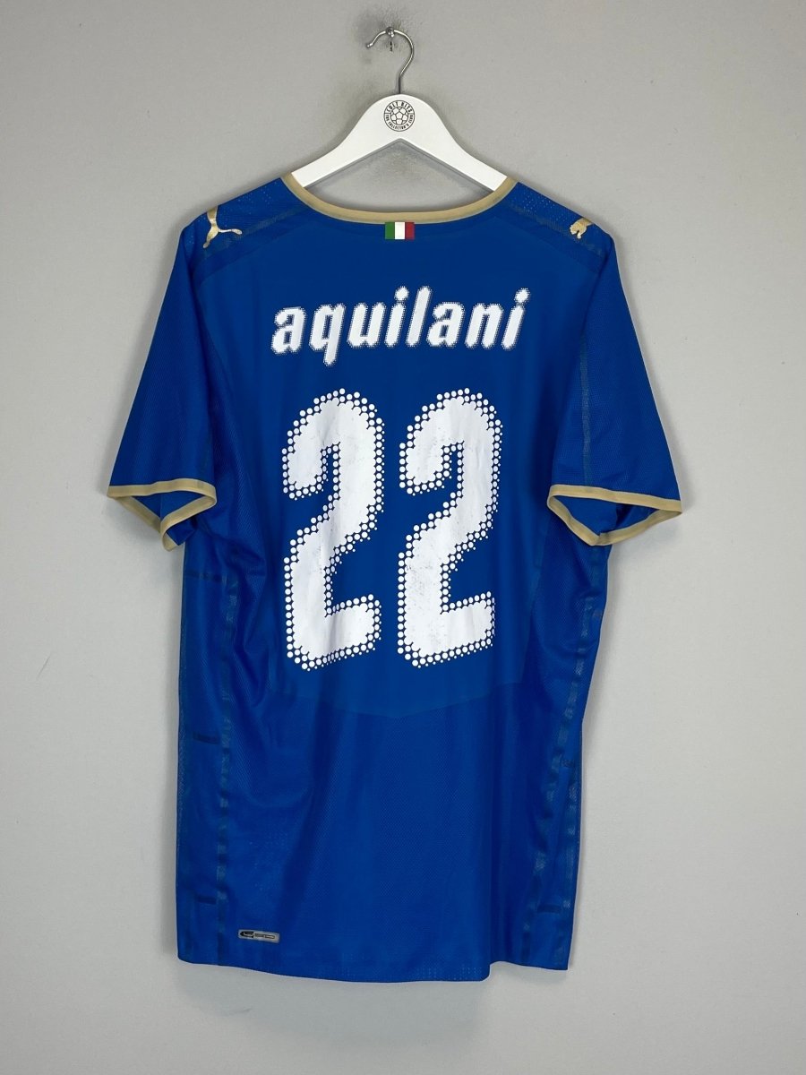2007/08 ITALY AQUILANI 22 *PLAYER ISSUE* HOME SHIRT (XXL) PUMA - Cult Kits - XXL - Buy Vintage Football Shirts, Authentic Retro Football Shirts For Sale, Classic Football Shirts & Soccer Jersey