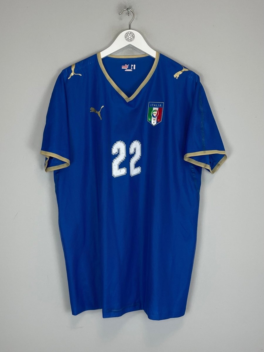 2007/08 ITALY AQUILANI 22 *PLAYER ISSUE* HOME SHIRT (XXL) PUMA - Cult Kits - XXL - Buy Vintage Football Shirts, Authentic Retro Football Shirts For Sale, Classic Football Shirts & Soccer Jersey