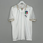 Shop 2007/08 ITALY AWAY SHIRT (L) PUMA, classic football shirts, vintage football shirts & retro soccer jerseys at Cult Kits