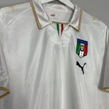 Shop 2007/08 ITALY AWAY SHIRT (L) PUMA, classic football shirts, vintage football shirts & retro soccer jerseys at Cult Kits