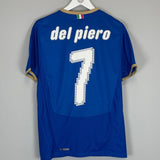 2007/08 ITALY DEL PIERO 7 HOME SHIRT (S) PUMA - Cult Kits - Small - Buy Vintage Football Shirts, Authentic Retro Football Shirts For Sale, Classic Football Shirts & Soccer Jersey