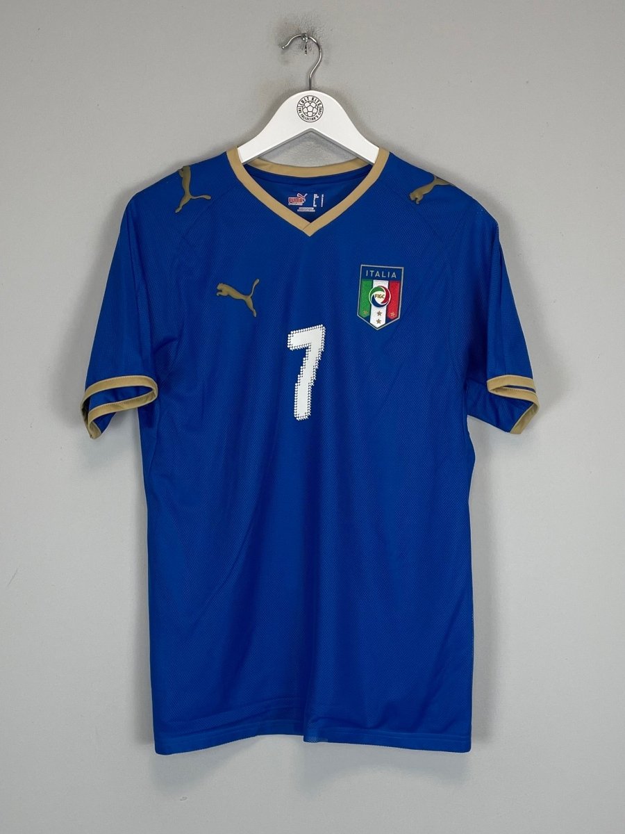 2007/08 ITALY DEL PIERO 7 HOME SHIRT (S) PUMA - Cult Kits - Small - Buy Vintage Football Shirts, Authentic Retro Football Shirts For Sale, Classic Football Shirts & Soccer Jersey