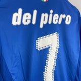 2007/08 ITALY DEL PIERO 7 HOME SHIRT (S) PUMA - Cult Kits - Small - Buy Vintage Football Shirts, Authentic Retro Football Shirts For Sale, Classic Football Shirts & Soccer Jersey