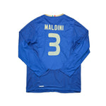 Buy 2007/08 Italy Maldini 3 *Player Issue* L/S Home Shirt (L) Puma ~ Free worldwide shipping available ~ Authentic Vintage Football Shirts from Cult Kits