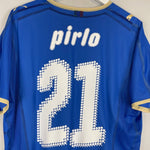 2007/08 ITALY PIRLO 21 HOME SHIRT (XXL) PUMA - Cult Kits - XXL - Buy Vintage Football Shirts, Authentic Retro Football Shirts For Sale, Classic Football Shirts & Soccer Jersey
