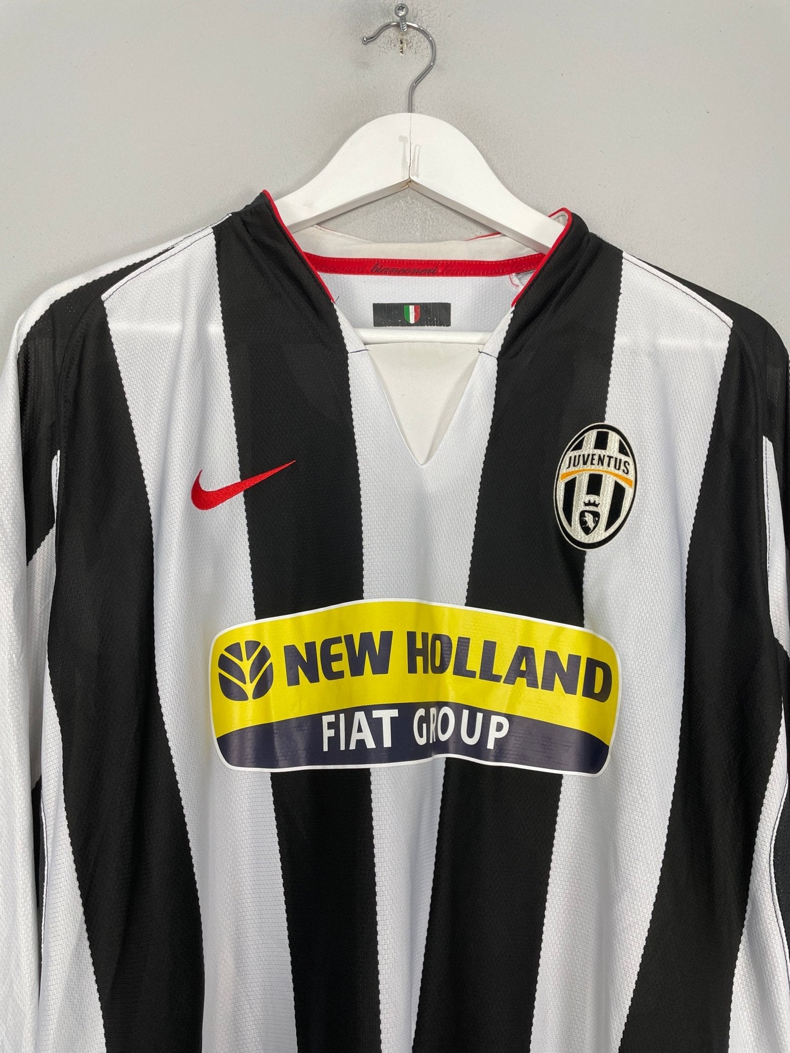 Shop 2007/08 JUVENTUS DEL PIERO #10 L/S HOME SHIRT (XL) NIKE, classic football shirts, vintage football shirts & retro soccer jerseys at Cult Kits