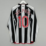 Shop 2007/08 JUVENTUS DEL PIERO #10 L/S HOME SHIRT (XL) NIKE, classic football shirts, vintage football shirts & retro soccer jerseys at Cult Kits