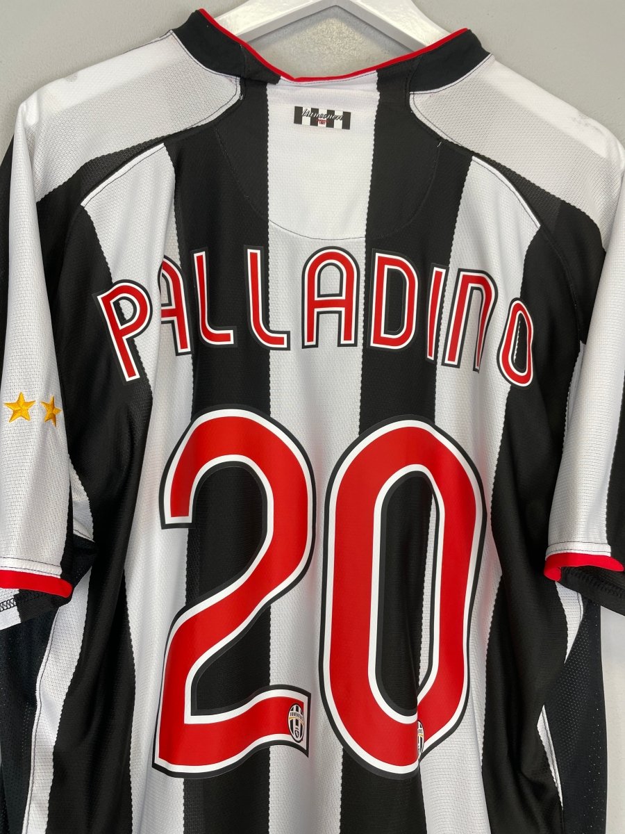 2007/08 JUVENTUS PALLADINO 20 HOME SHIRT (XXL) NIKE - Cult Kits - XXL - Buy Vintage Football Shirts, Authentic Retro Football Shirts For Sale, Classic Football Shirts & Soccer Jersey