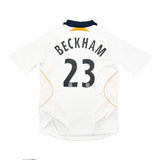 Buy 2007/08 LA Galaxy Beckham 23 Home Shirt (M) Adidas ~ Free worldwide shipping available ~ Authentic Vintage Football Shirts from Cult Kits