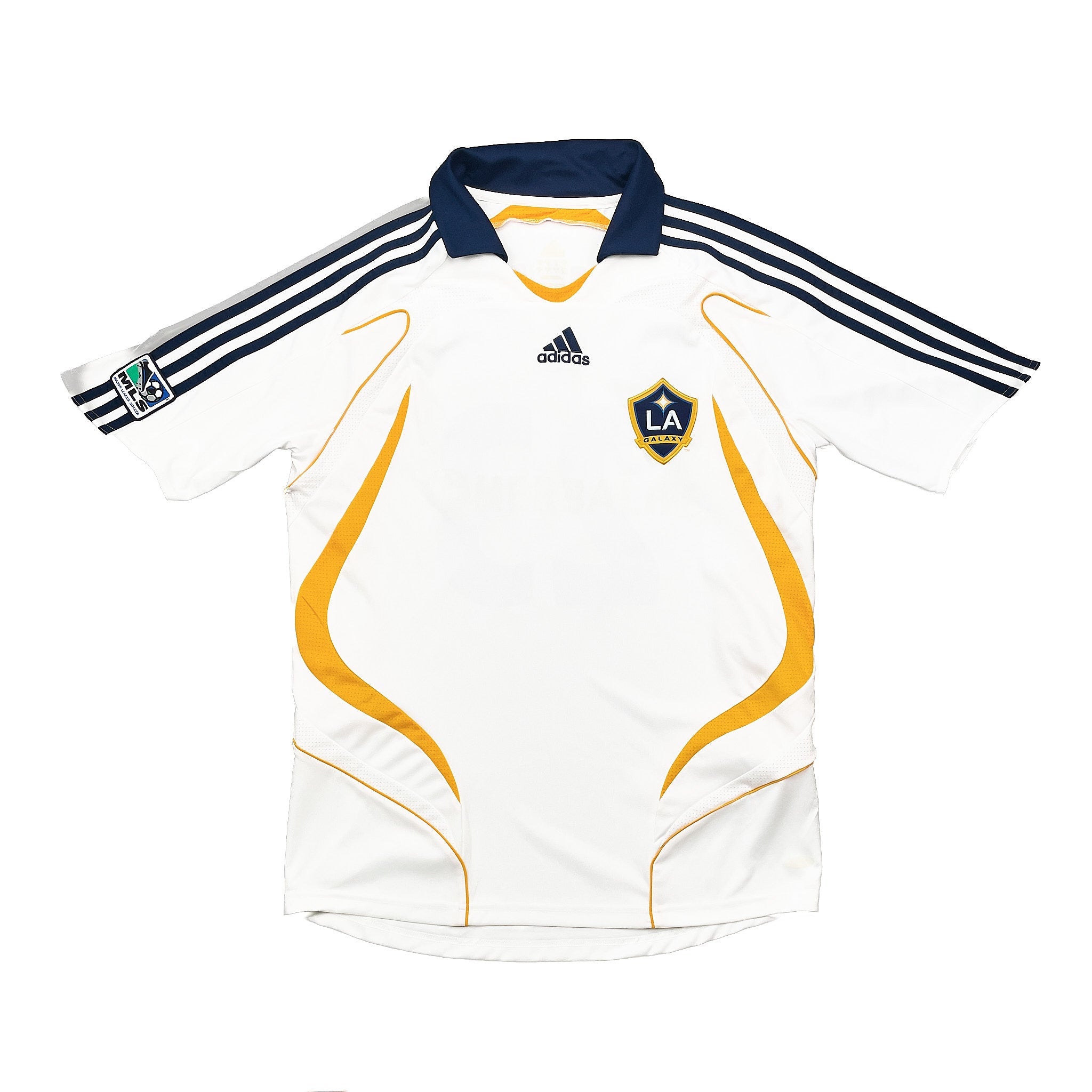 Buy 2007/08 LA Galaxy Beckham 23 Home Shirt (M) Adidas ~ Free worldwide shipping available ~ Authentic Vintage Football Shirts from Cult Kits