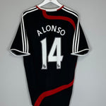 2007/08 LIVERPOOL ALONSO 14 THIRD SHIRT (L) ADIDAS - Cult Kits - Large - Buy Vintage Football Shirts, Authentic Retro Football Shirts For Sale, Classic Football Shirts & Soccer Jersey