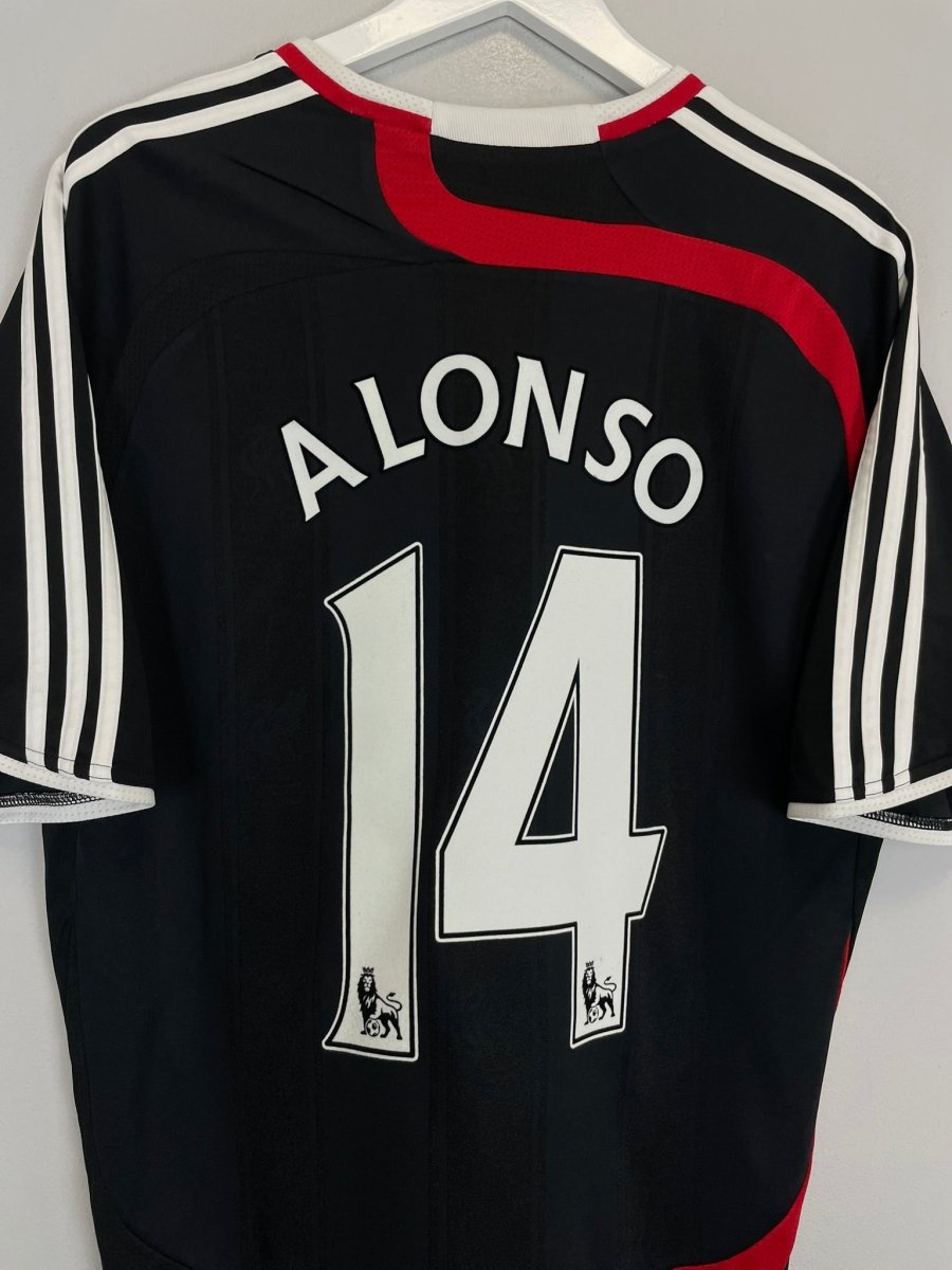 2007/08 LIVERPOOL ALONSO 14 THIRD SHIRT (L) ADIDAS - Cult Kits - Large - Buy Vintage Football Shirts, Authentic Retro Football Shirts For Sale, Classic Football Shirts & Soccer Jersey