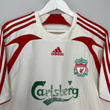 Shop 2007/08 LIVERPOOL AWAY SHIRT (M) ADIDAS, classic football shirts, vintage football shirts & retro soccer jerseys at Cult Kits